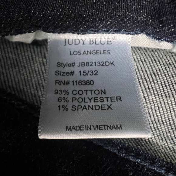 👖|•JUDY BLUE•| Dark Wash Skinny Fit Jeans Size 15/32👖 - Picture 5 of 5